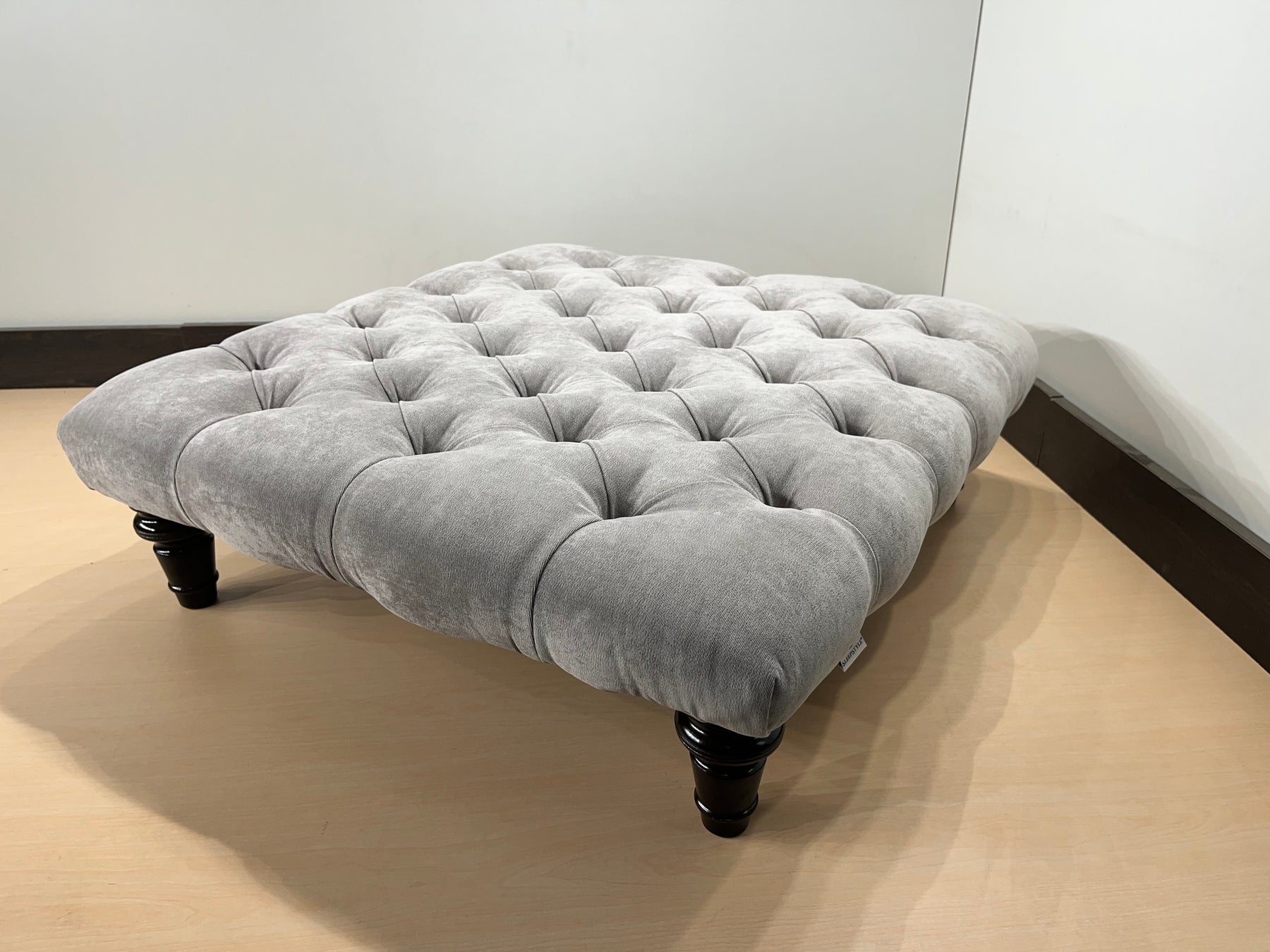 76cm x 76cm Chesterfield Footstool Coffee Table