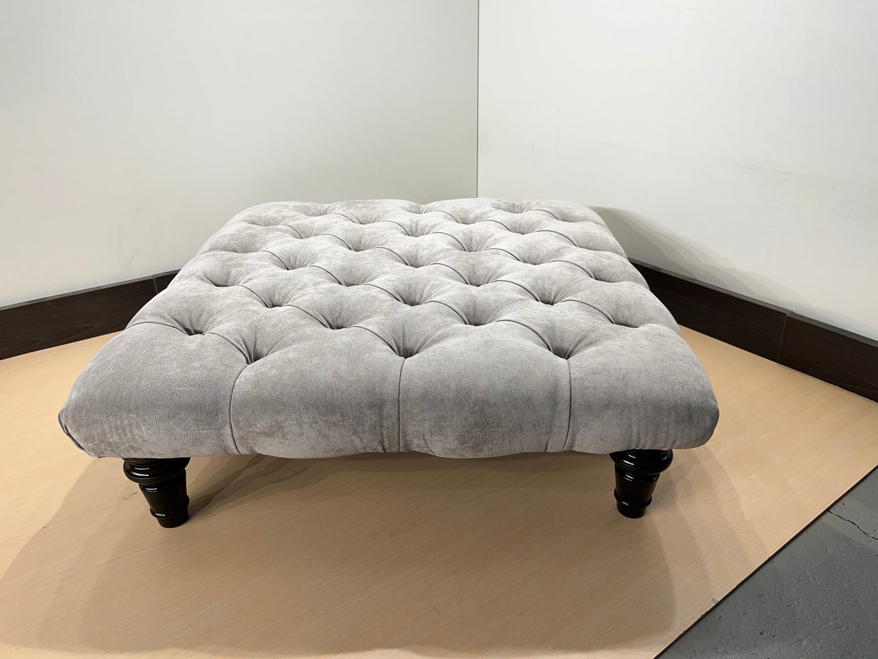 76cm x 76cm Chesterfield Footstool Coffee Table