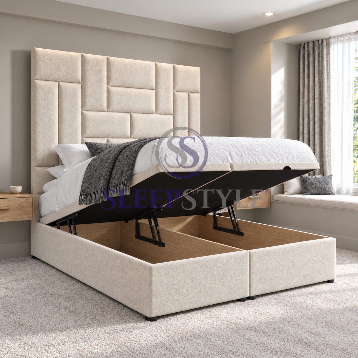 Belgravia Ottoman Divan Storage Bed