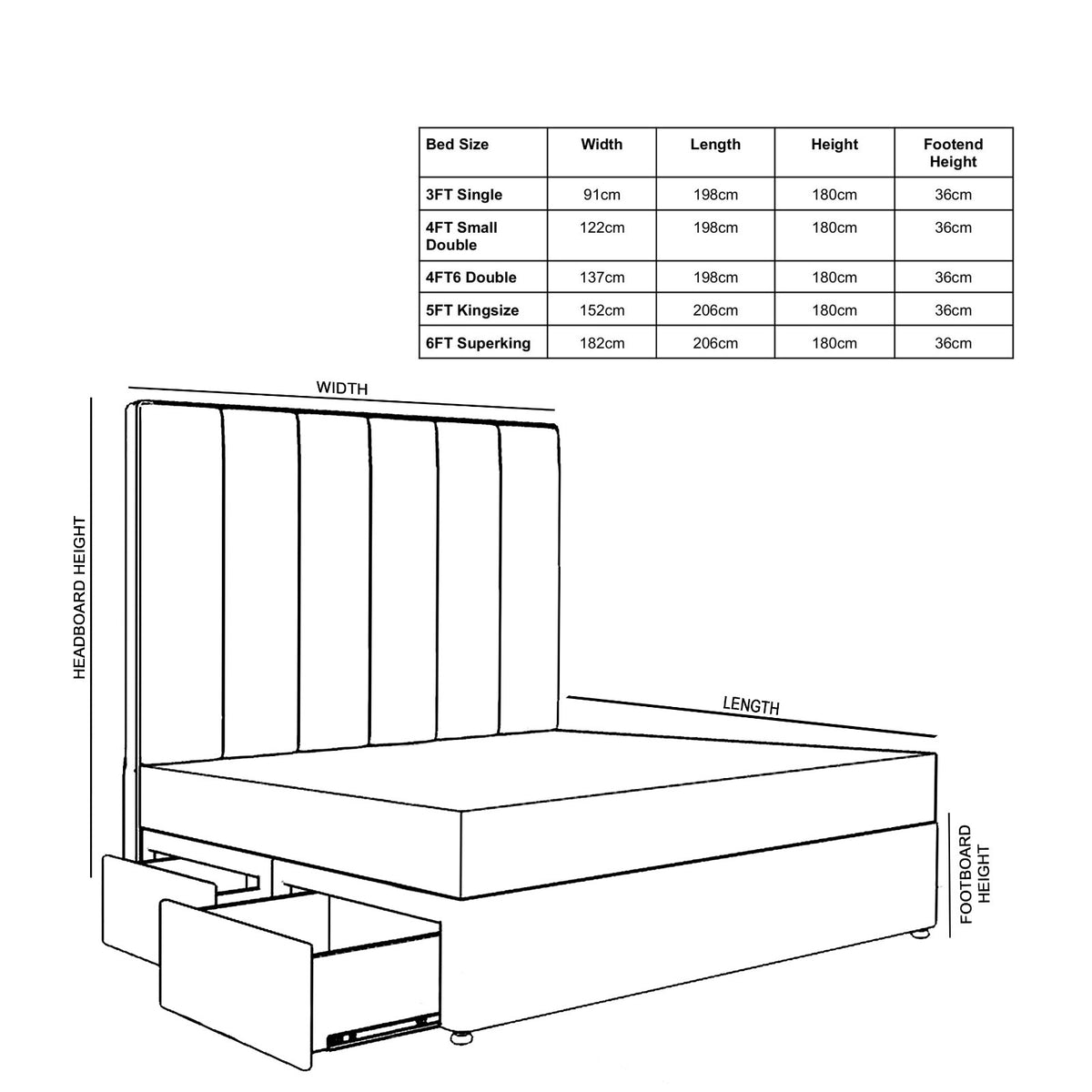 Ava Divan Bed