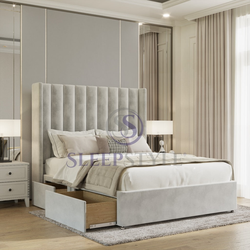 Shelton Winged Divan Bed