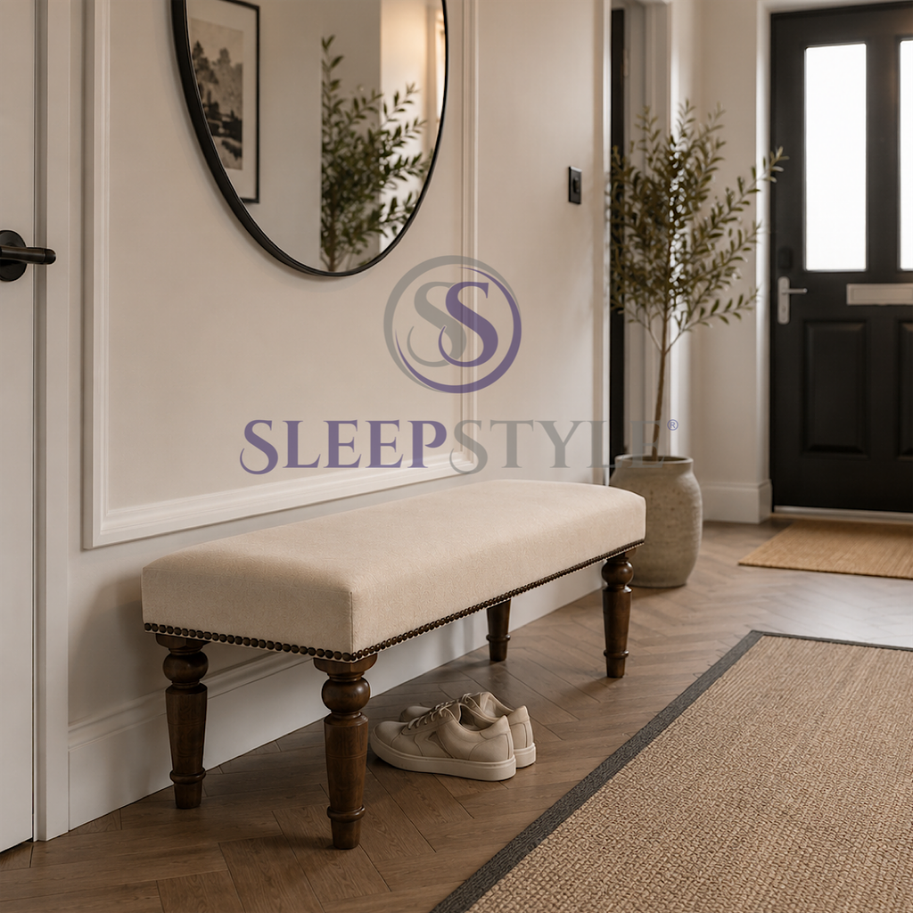 Cassie Upholstered Bench / Footstool