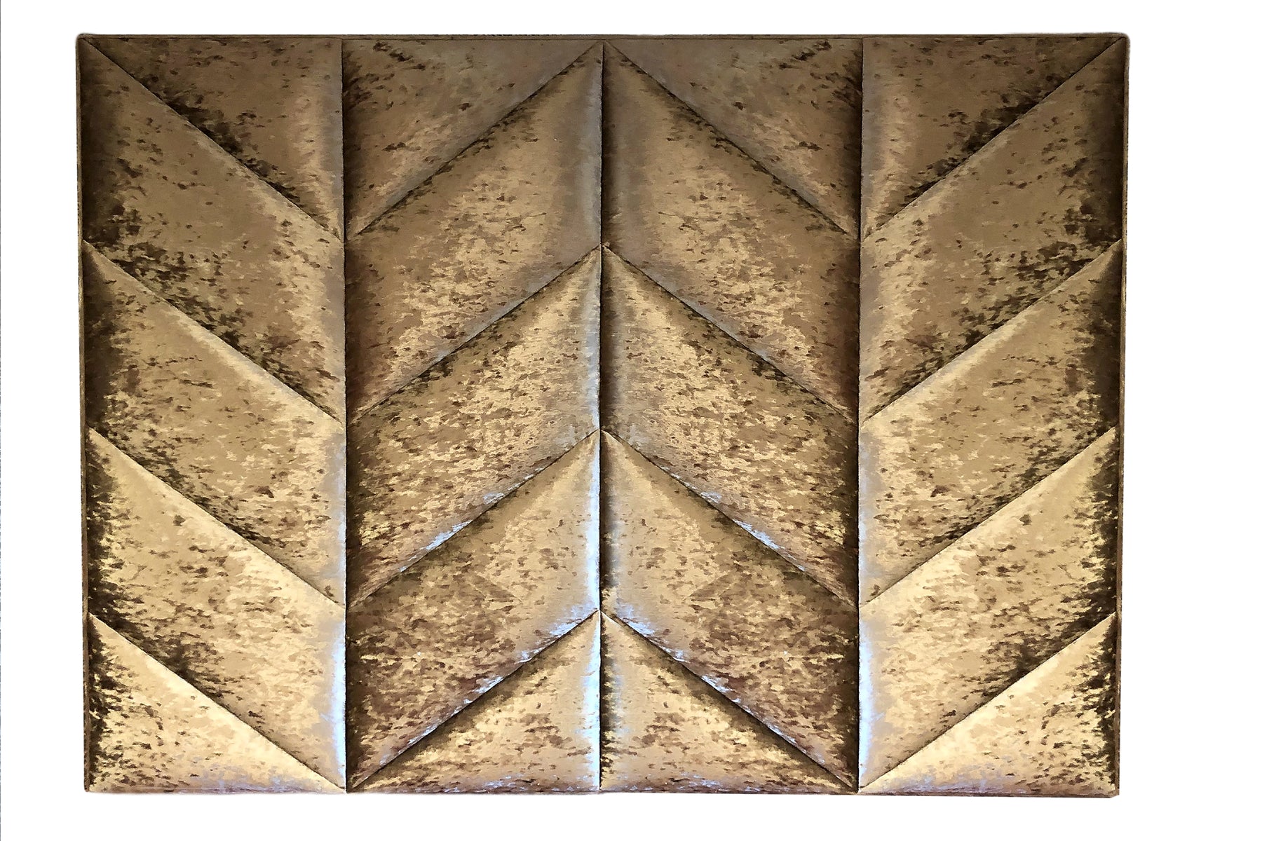 Chevron Wall Mounted Headboard