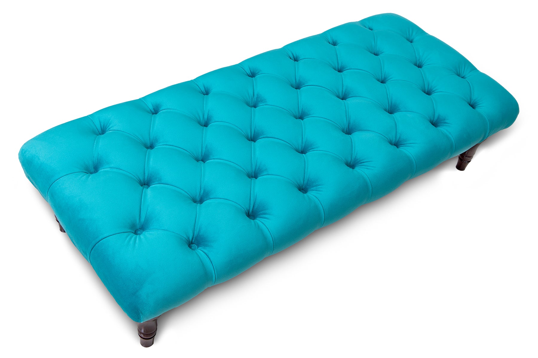 Sienna Chesterfield Upholstered Footstool / Coffee Table