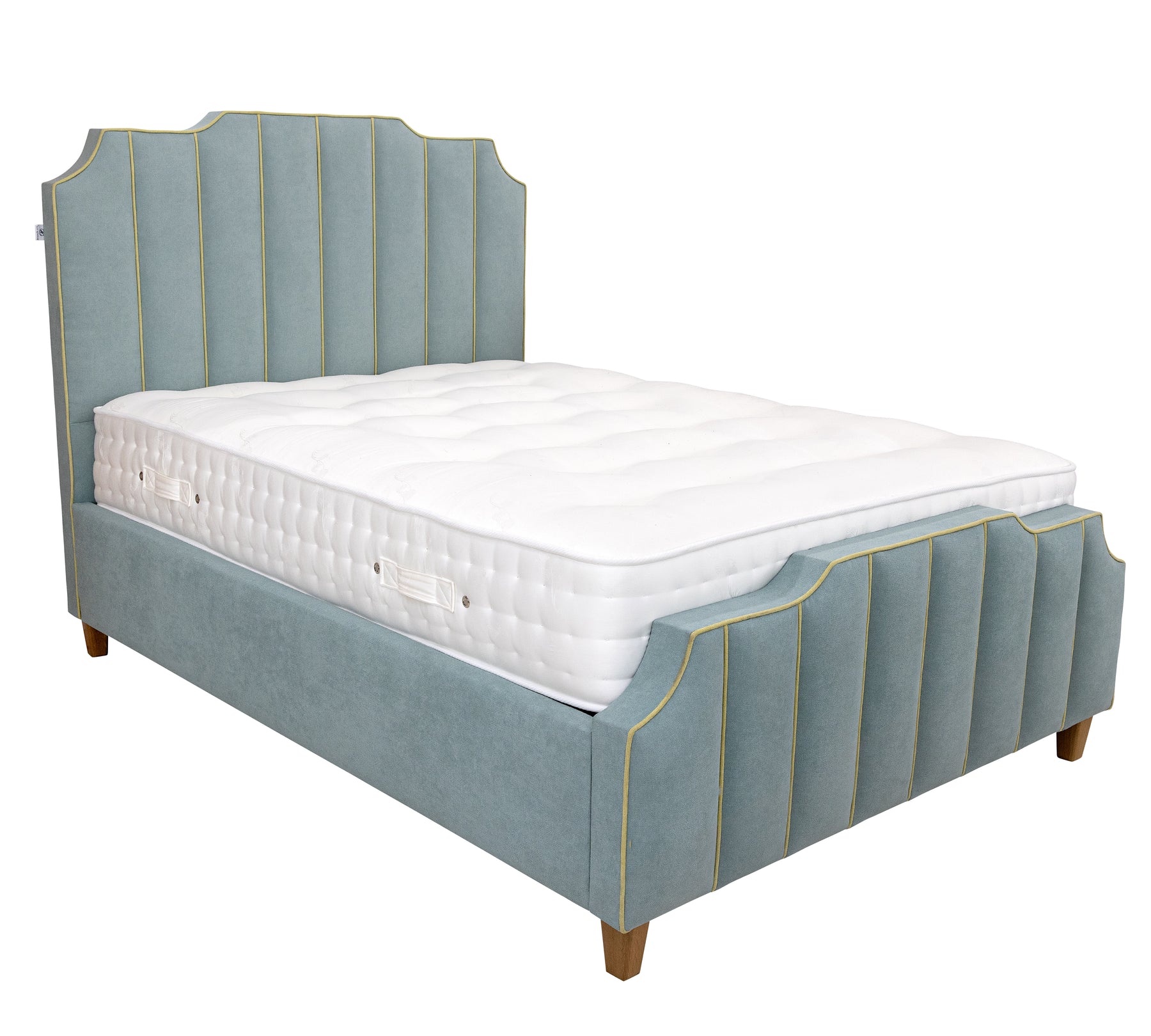 Lusso Hybrid Art Deco Bed Frame