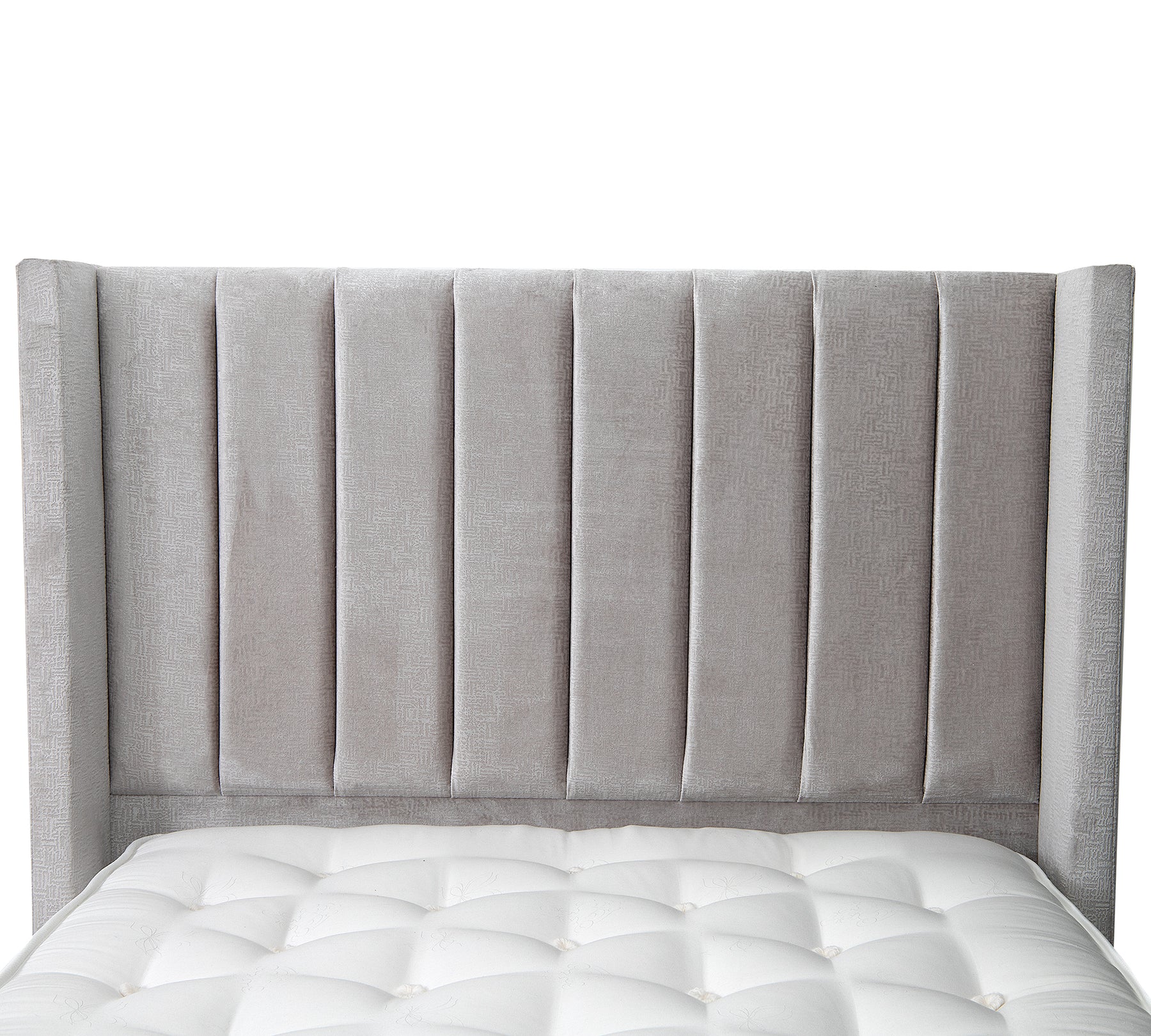 Cassini Winged Upholstered Bed Frame