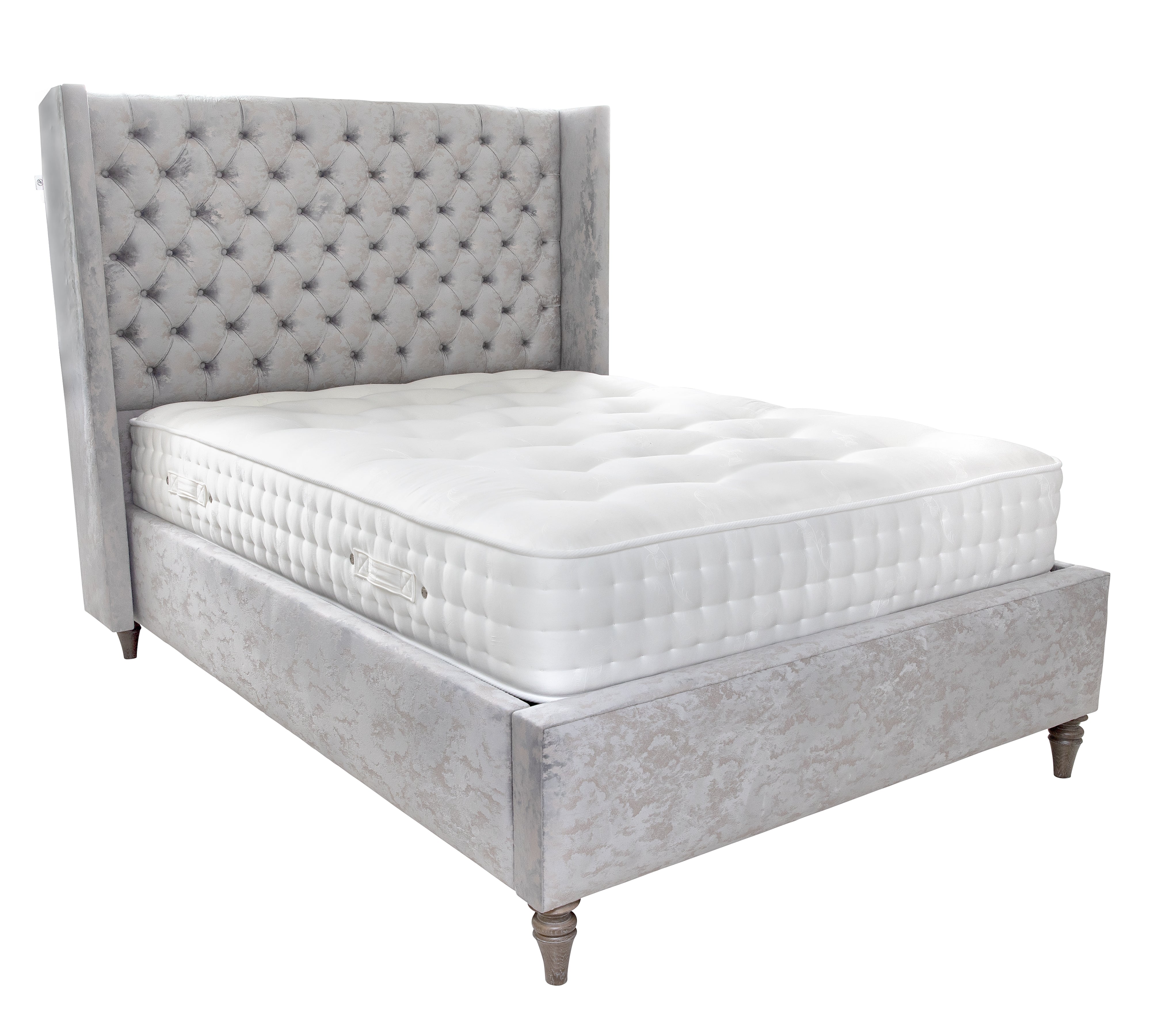 Florence Chesterfield Winged Bed Frame