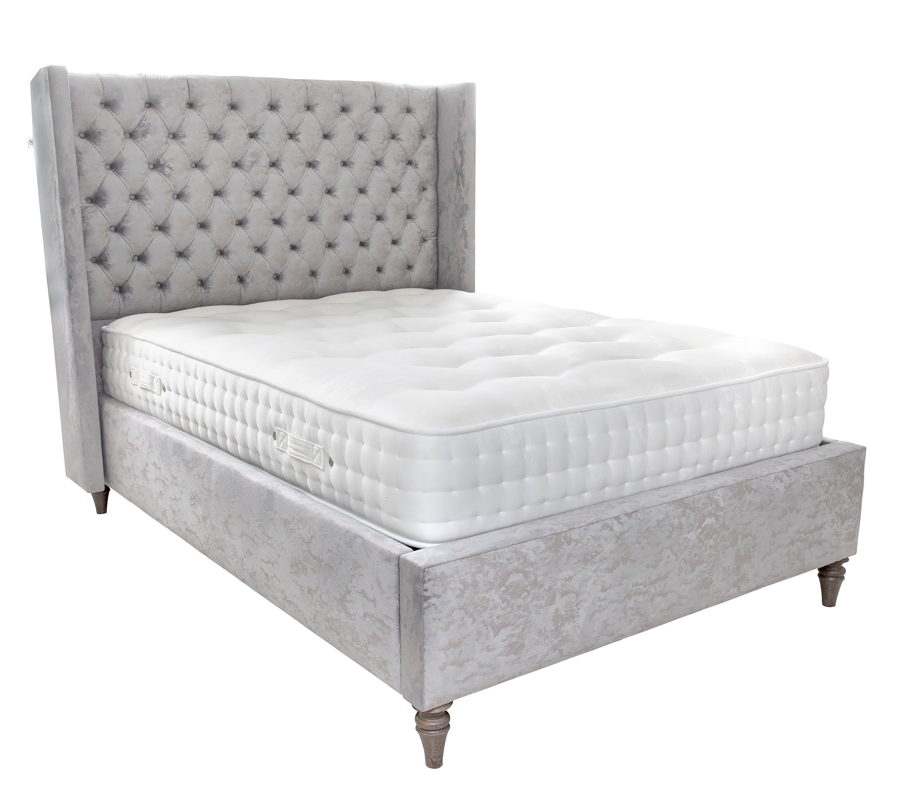 Florence Chesterfield Winged Bed Frame