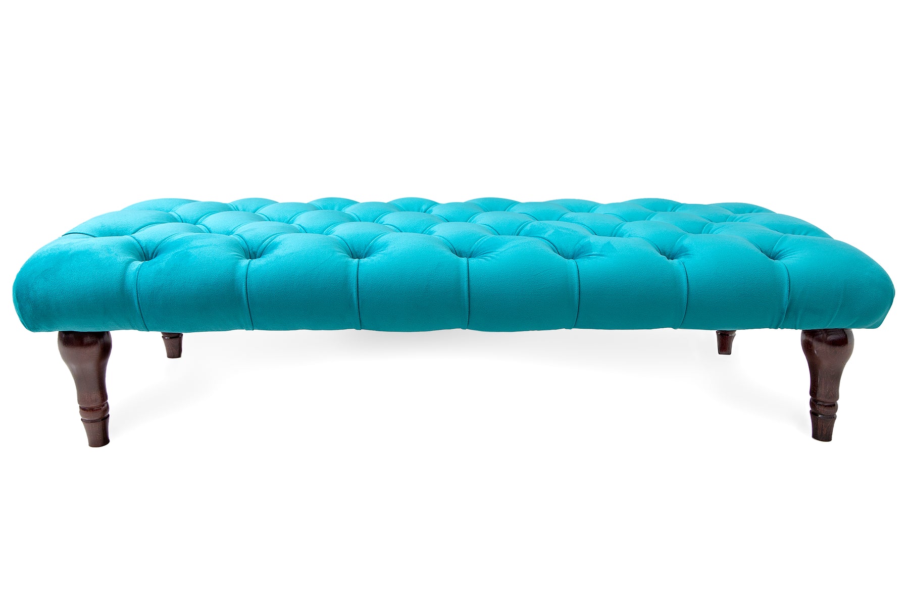 Sienna Chesterfield Upholstered Footstool / Coffee Table