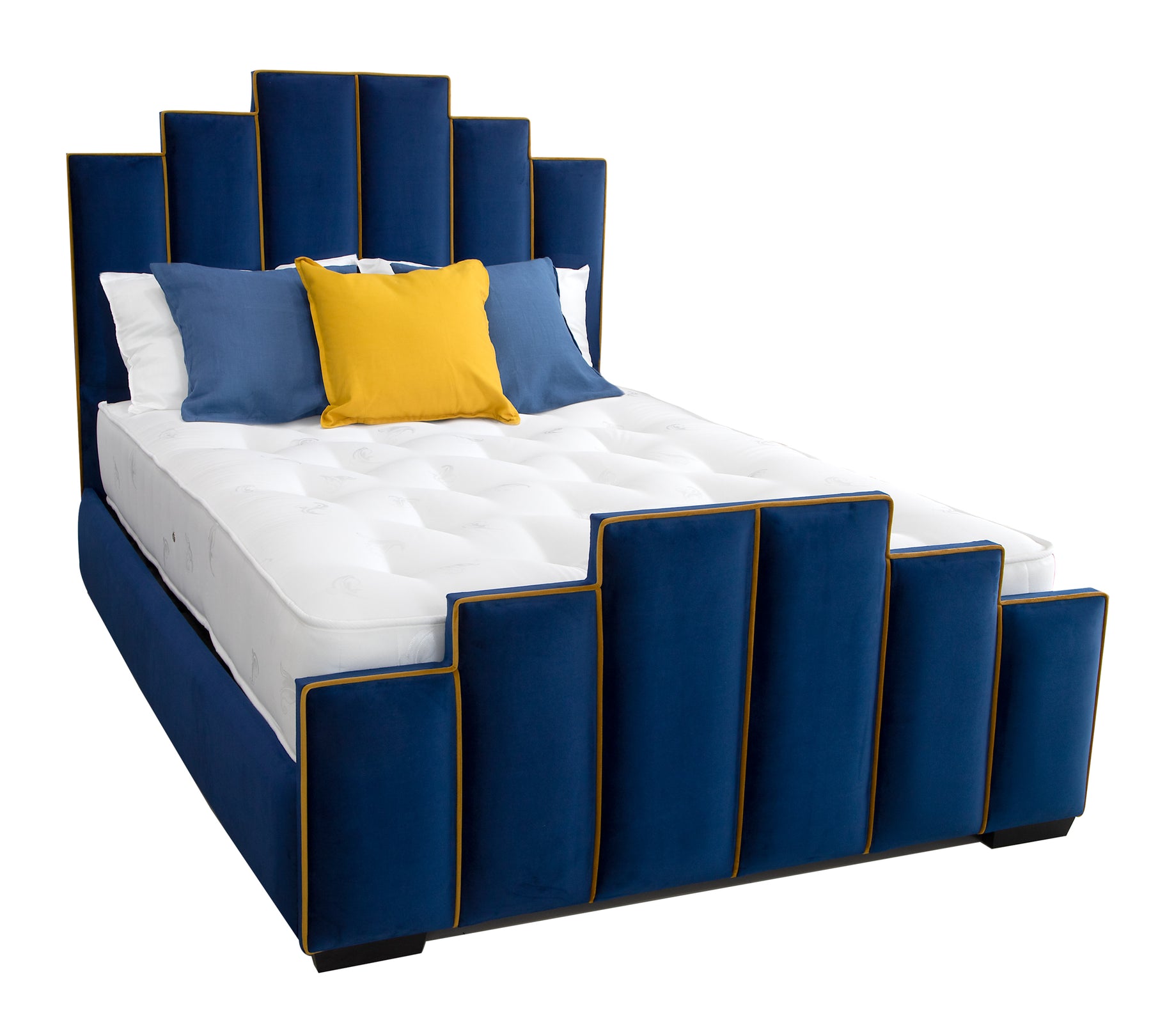 Tower Art Deco Bed Frame