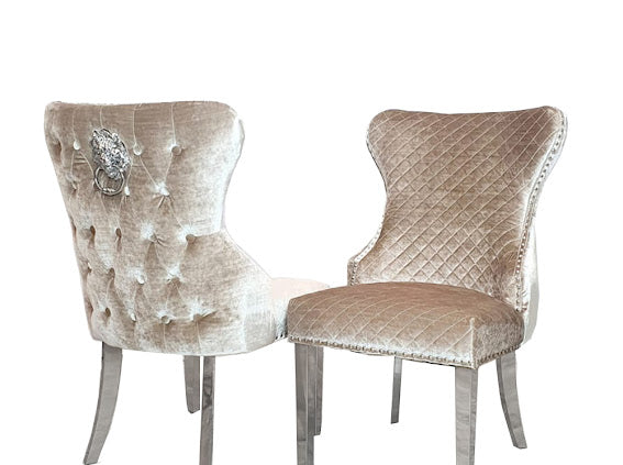 Chelsea Knocker Beige Dining Chair