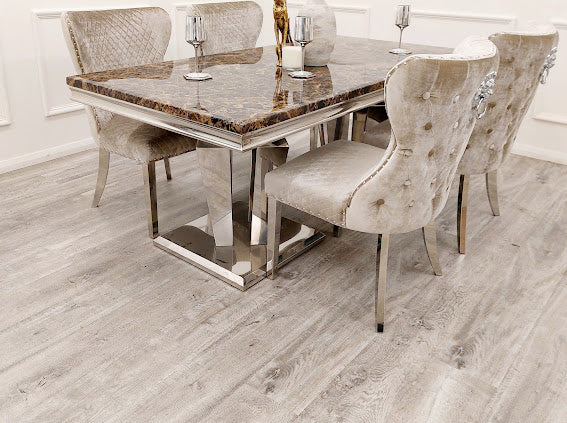 Chelsea Knocker Beige Dining Chair