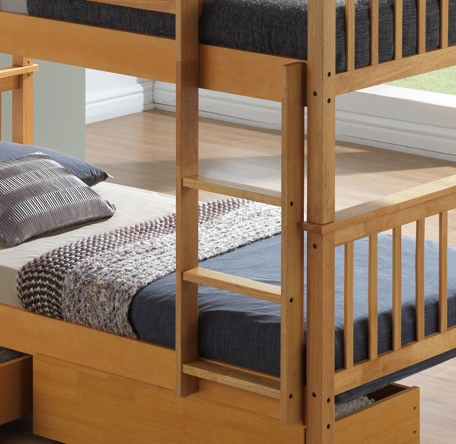 Nova Beech Bunk Bed