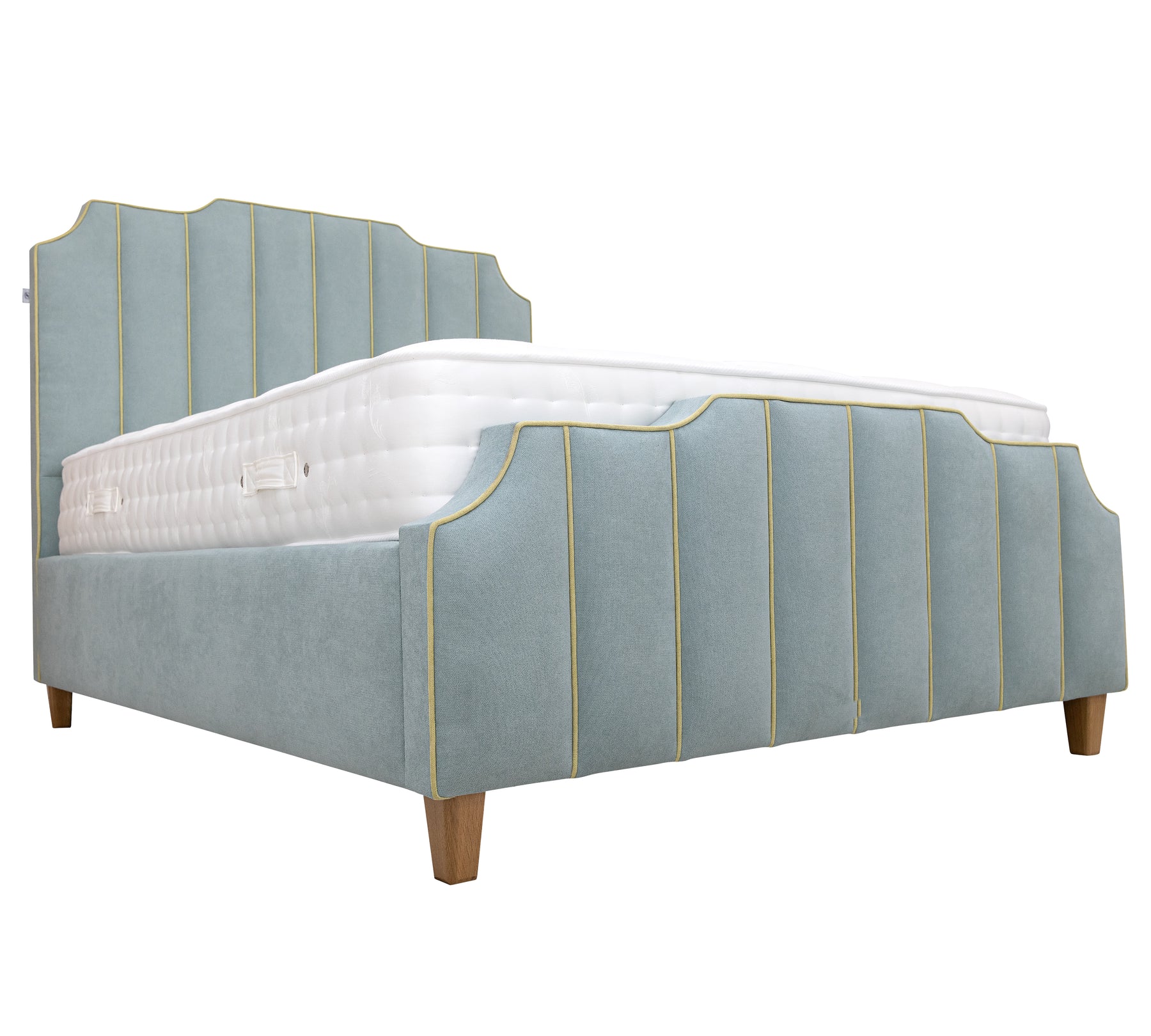 Lusso Hybrid Art Deco Bed Frame
