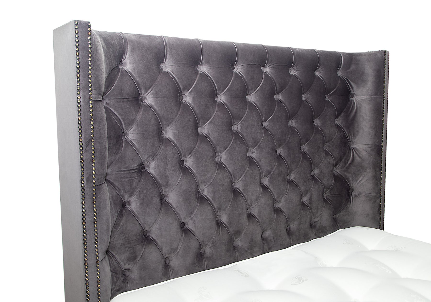Emperor Winged Chesterfield Bed Frame
