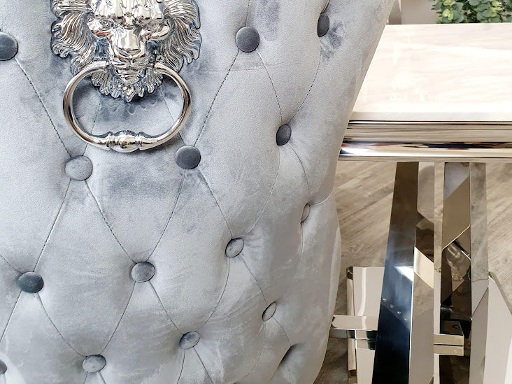Chelsea Knocker Grey Dining Chair