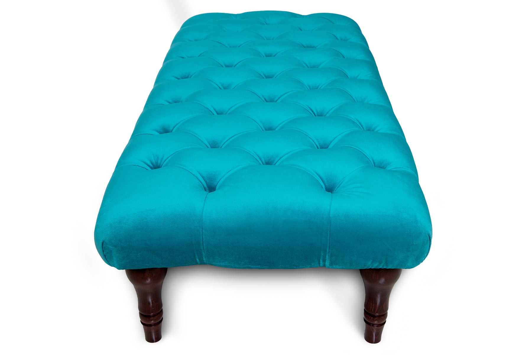 Sienna Chesterfield Upholstered Footstool / Coffee Table