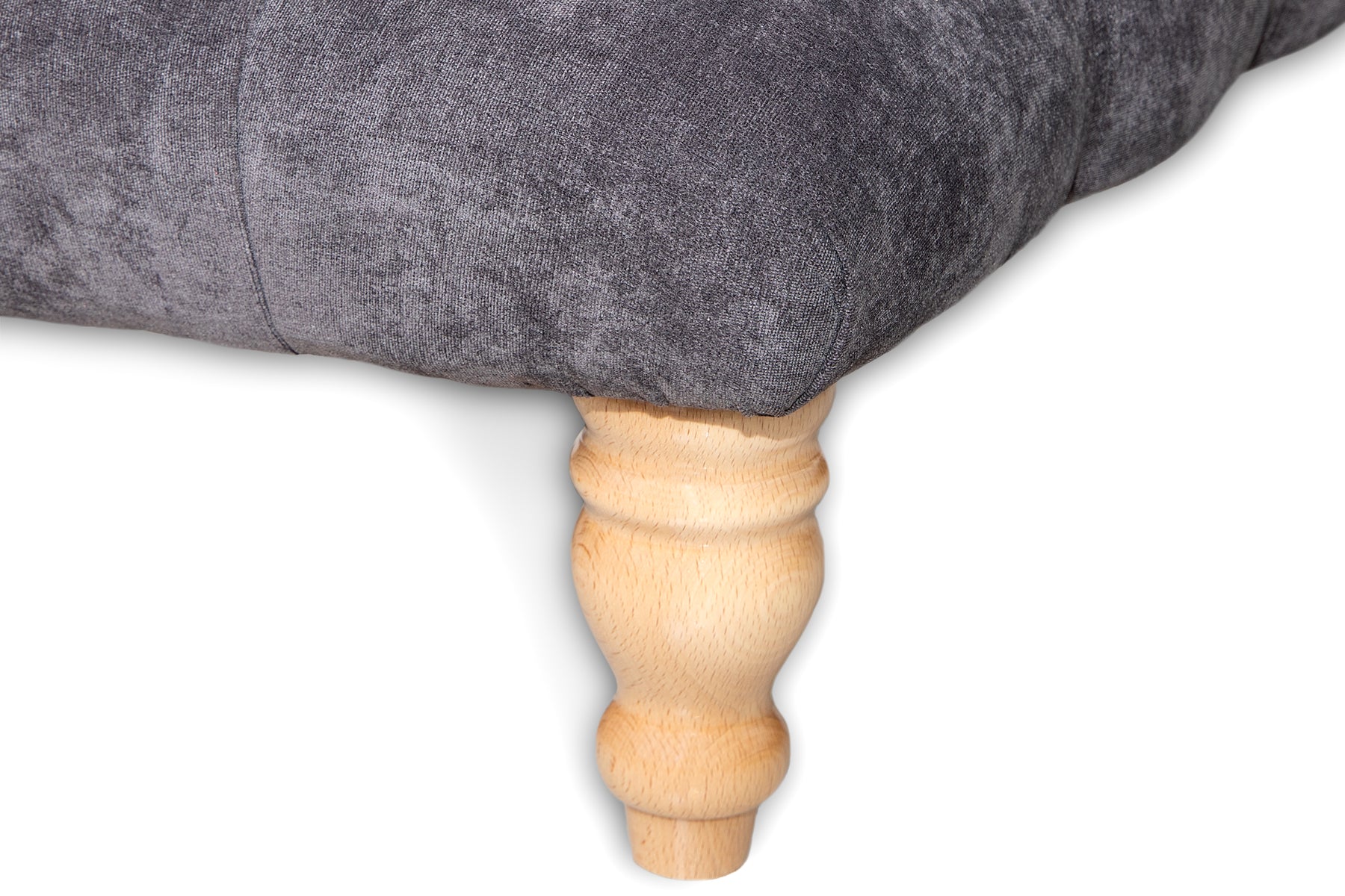 Ashford Chesterfield Upholstered Footstool / Coffee Table