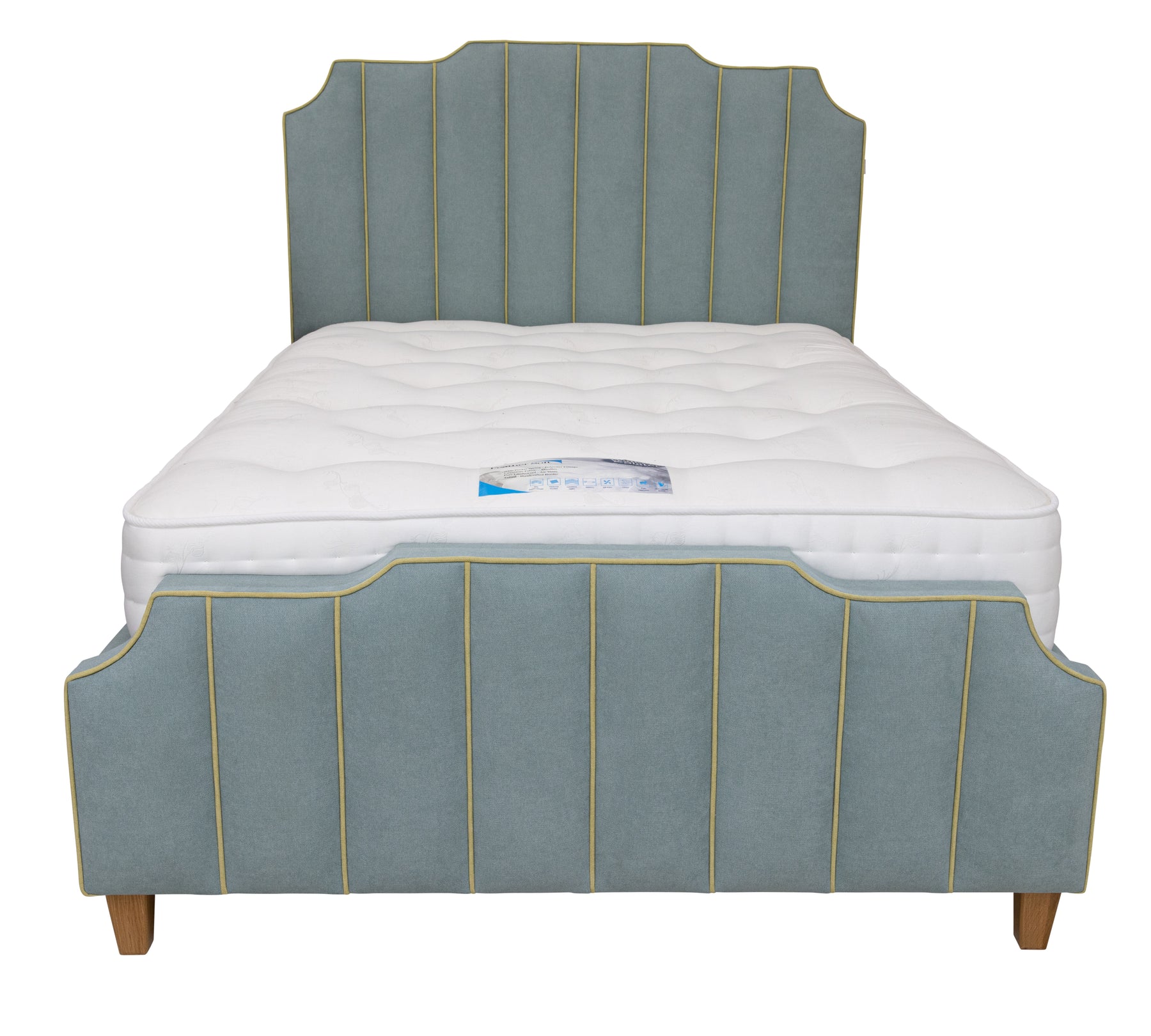 Lusso Hybrid Art Deco Bed Frame