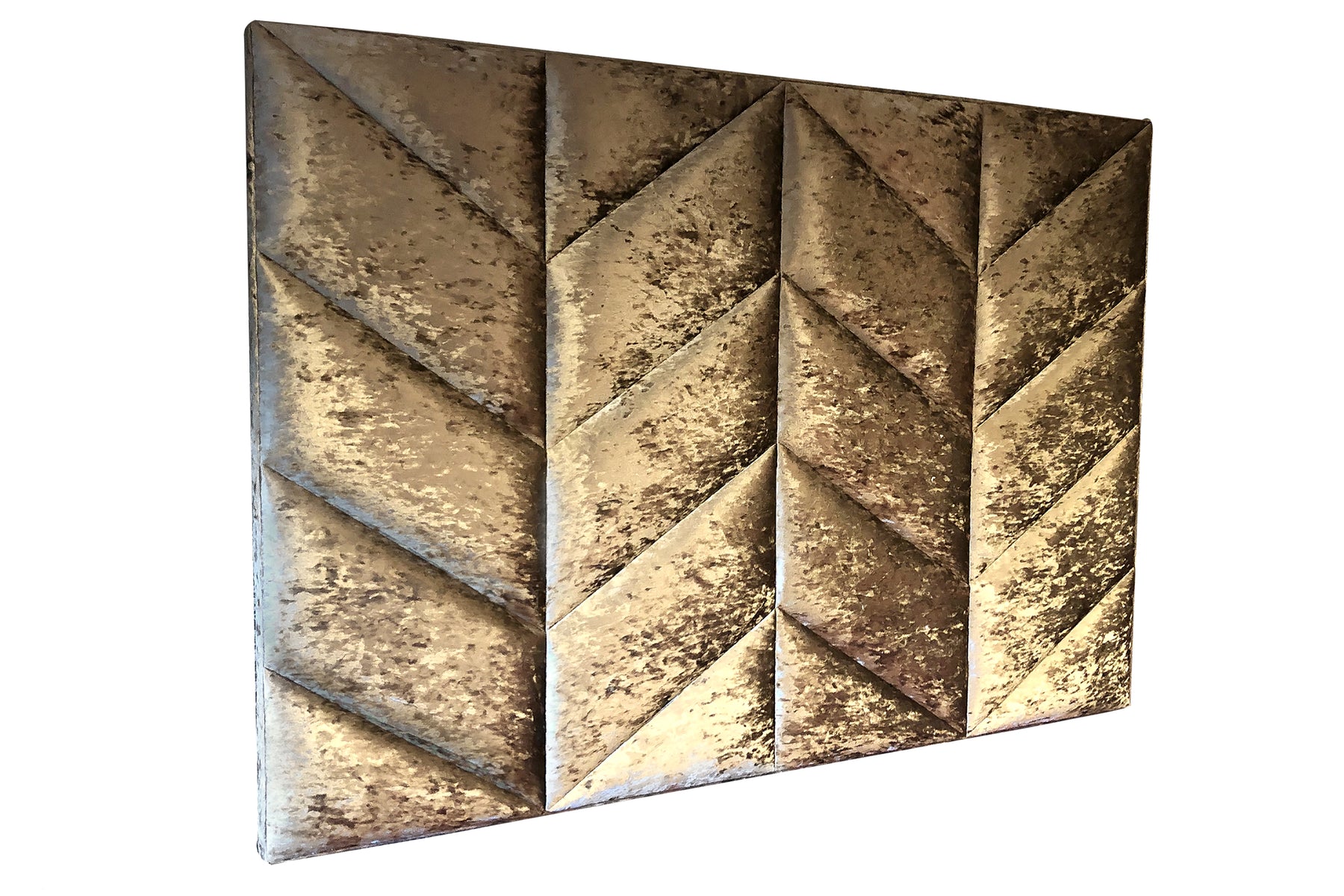 Chevron Wall Mounted Headboard