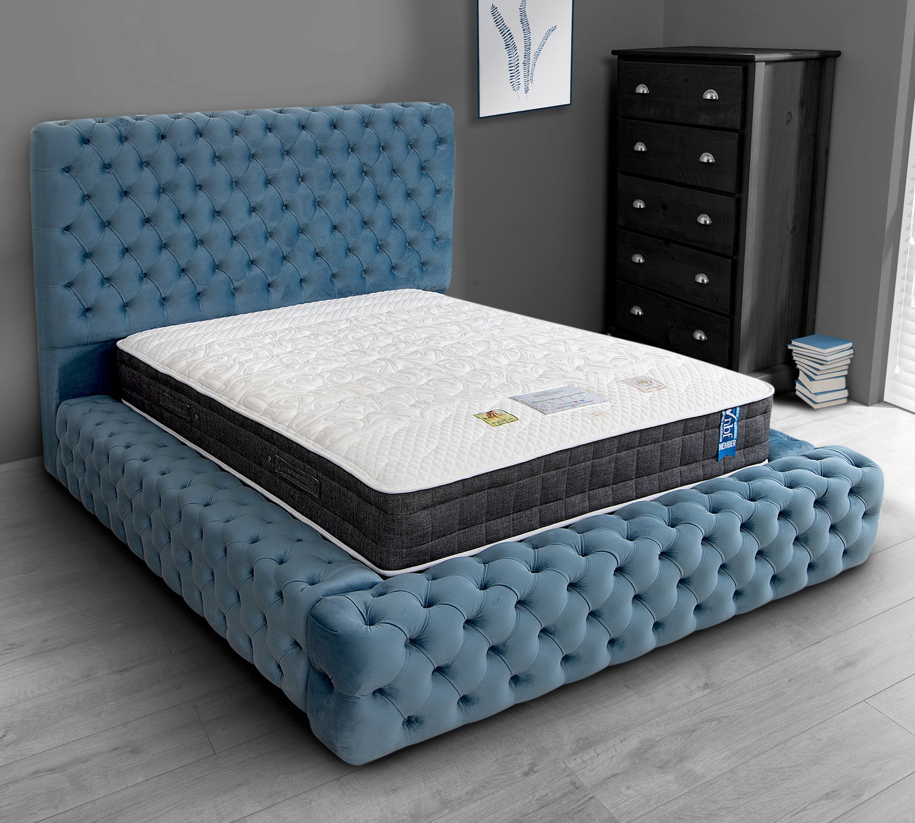 Maximus Chesterfield Bed Frame