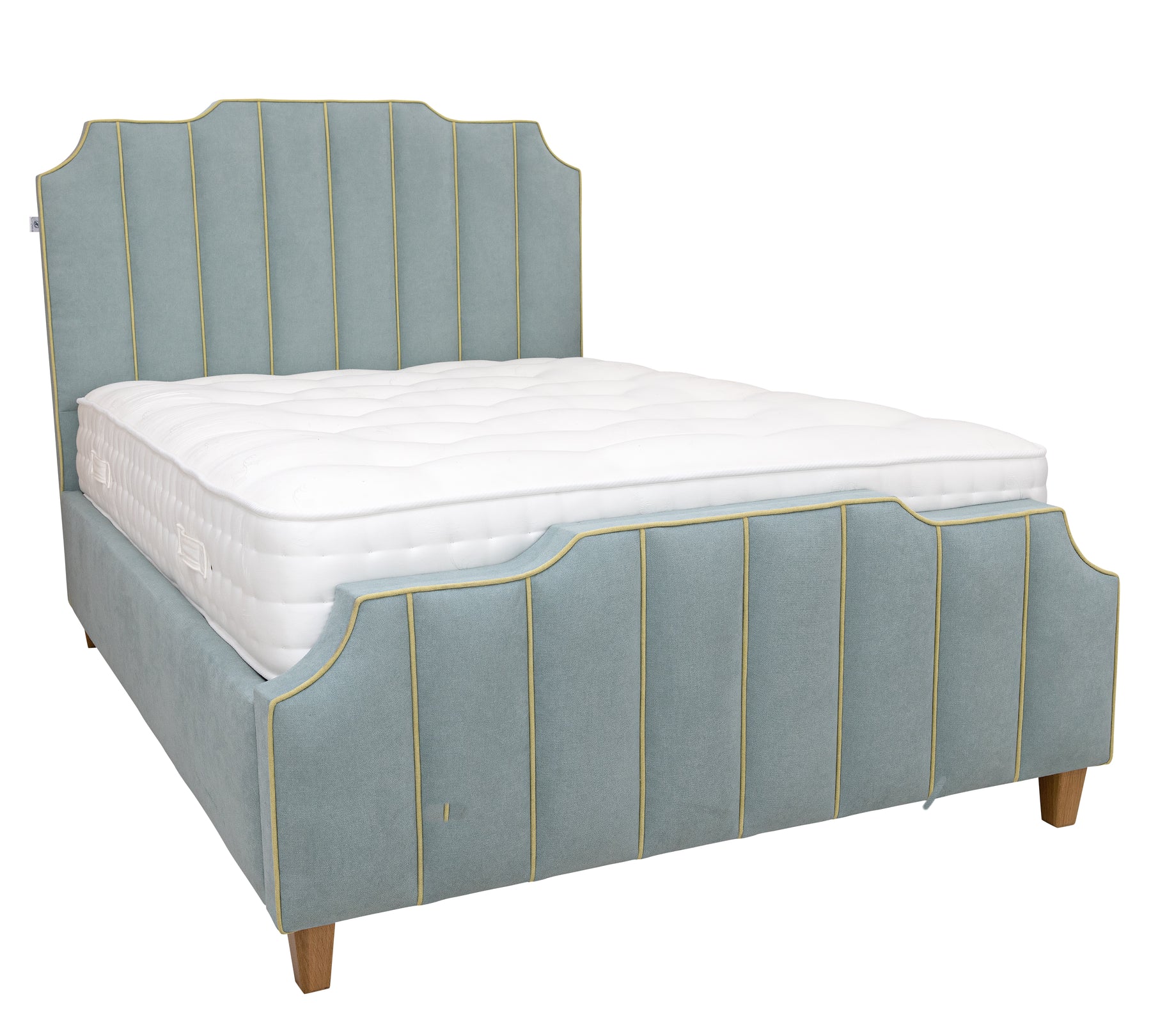 Lusso Hybrid Art Deco Bed Frame