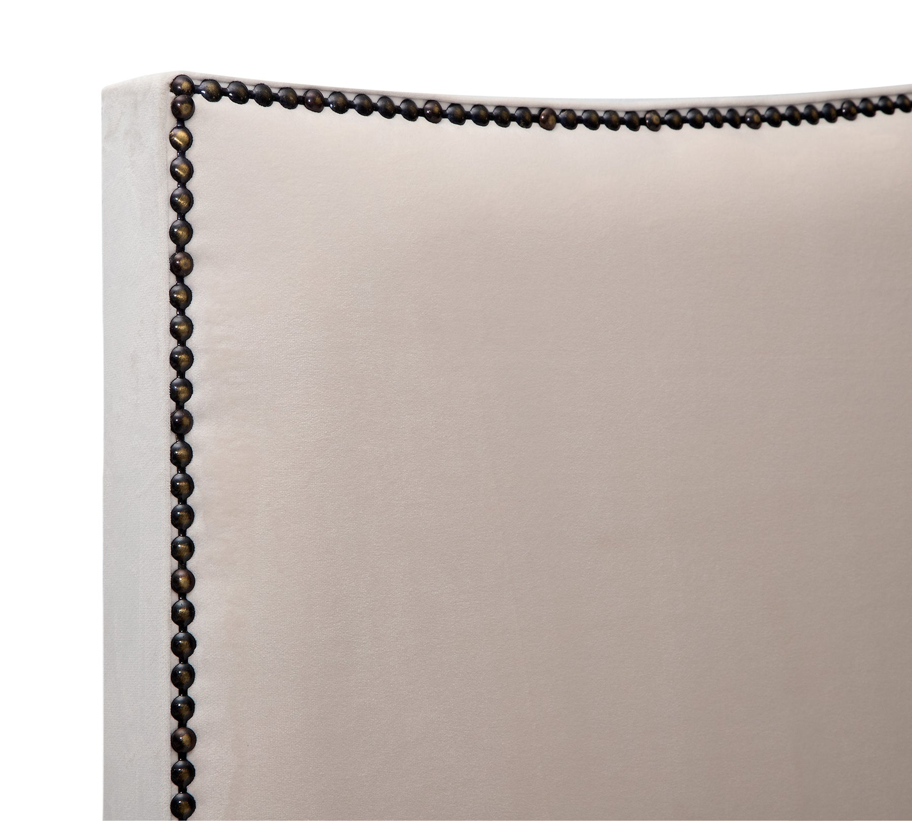 Tamsen Curved Floor Standing Headboard