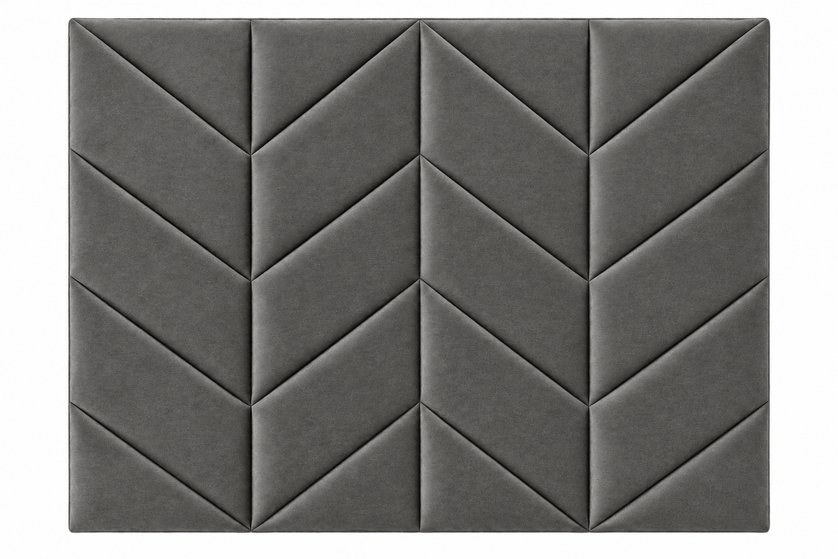 Chevron Wall Mounted Headboard