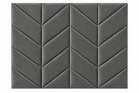 Chevron Wall Mounted Headboard