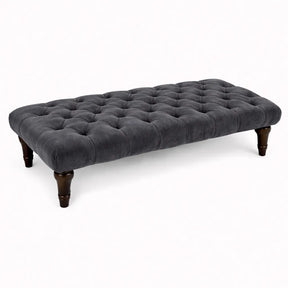Sienna Chesterfield Upholstered Footstool / Coffee Table