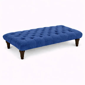 Sienna Chesterfield Upholstered Footstool / Coffee Table