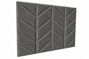 Chevron Wall Mounted Headboard