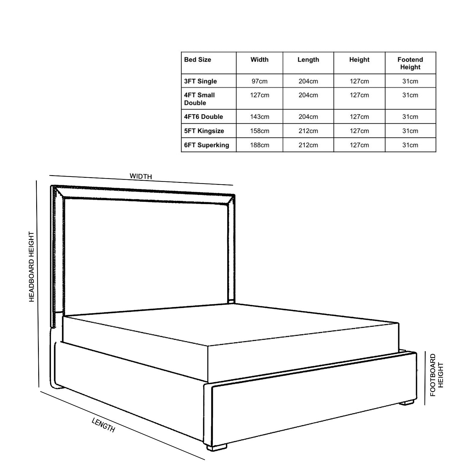 Regent Bed Frame