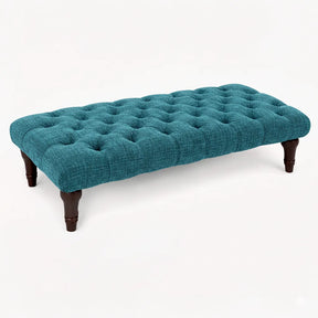 Sienna Chesterfield Upholstered Footstool / Coffee Table