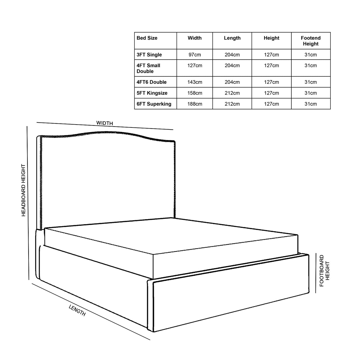 Tamsen Bed Frame