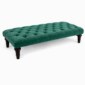 Sienna Chesterfield Upholstered Footstool / Coffee Table