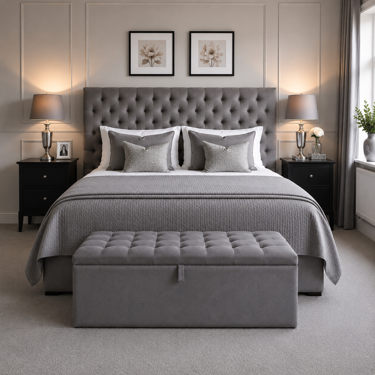 Birlea Chesterfield Blanket Box