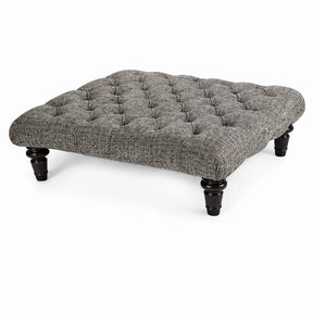 Chesterfield Upholstered Footstool / Coffee Table
