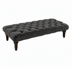 Sienna Chesterfield Upholstered Footstool / Coffee Table