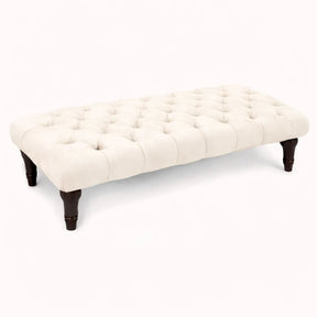 Sienna Chesterfield Upholstered Footstool / Coffee Table