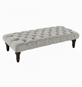Sienna Chesterfield Upholstered Footstool / Coffee Table