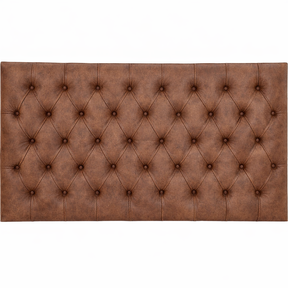 Classic Chesterfield Headboard In Genuine Leather Options