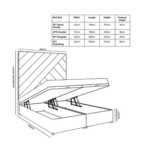 Delano Ottoman Divan Storage Bed