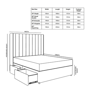 Shelton Winged Divan Bed