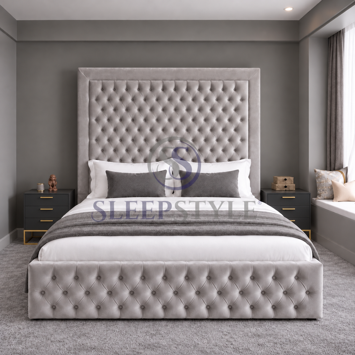 Eminence Chesterfield Bed Frame