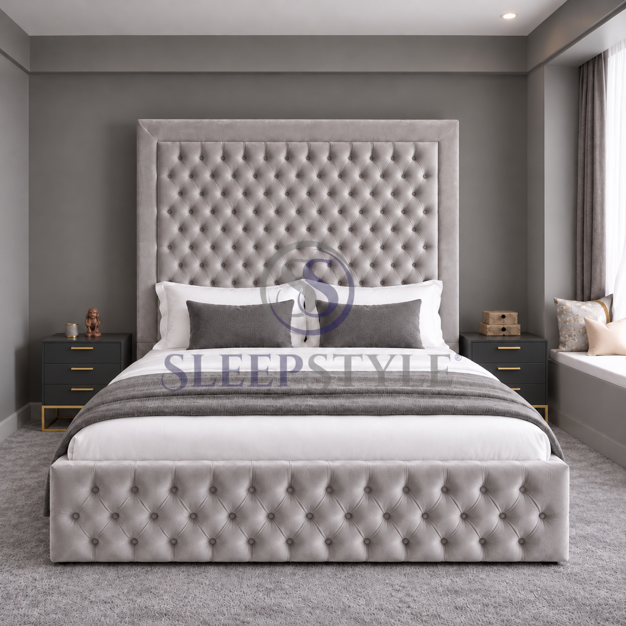 Eminence Chesterfield Bed Frame