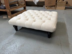 76cm x 76cm Chesterfield Footstool Coffee Table