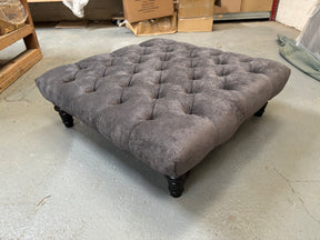 76cm x 76cm Chesterfield Footstool Coffee Table