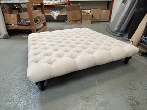 120cm x 120cm Chesterfield Footstool Coffee Table