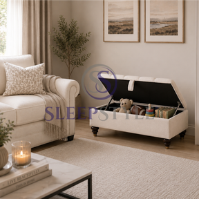 Ivy Chesterfield Foostool / Storage Box
